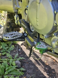 Pedalines Kawasaki KLX 300L KLX 300R Anchos Wirtz