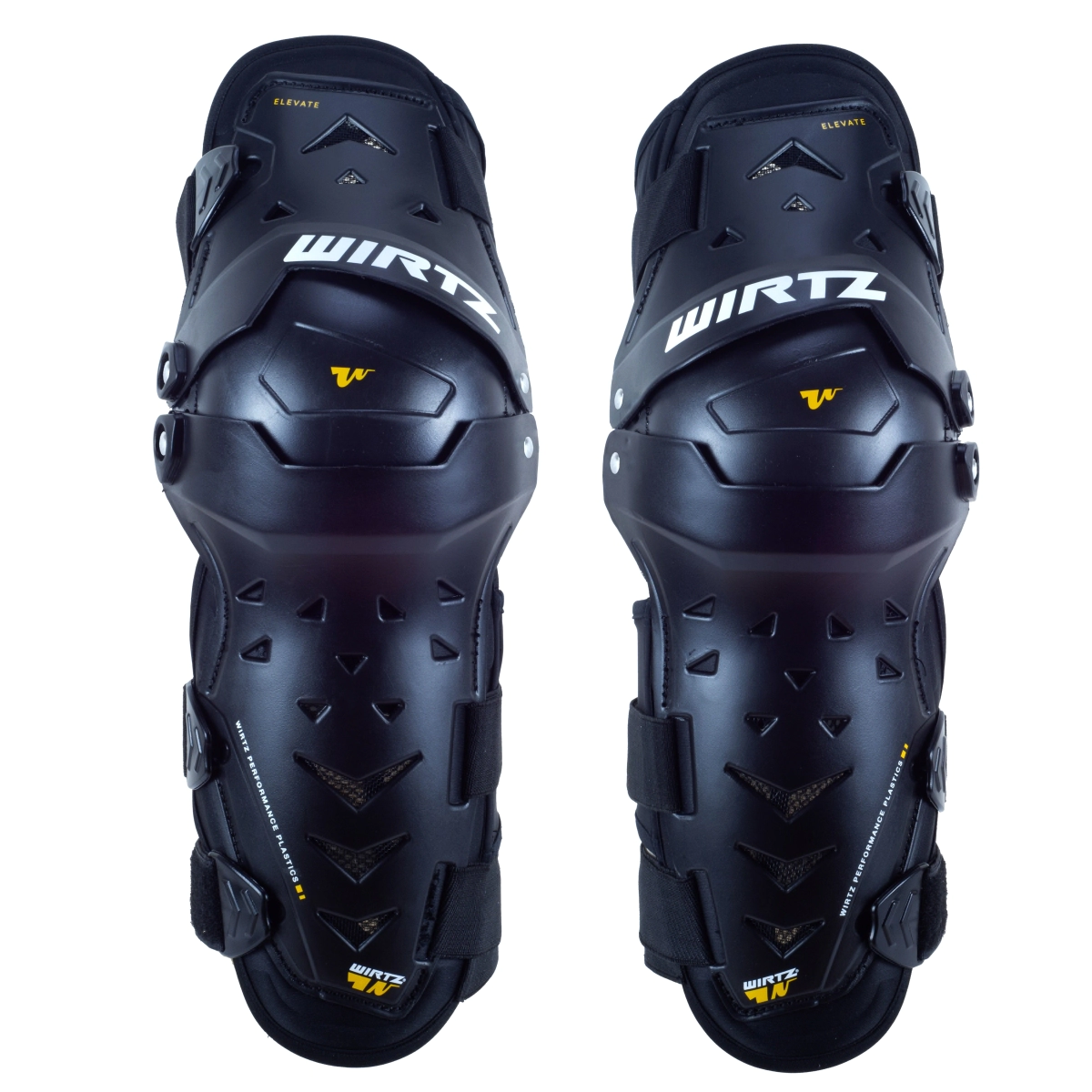 Rodillera Articulable Wirtz Elevate Negra Talle S/M