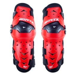 Rodillera Articulable Wirtz Elevate Rojo Negro Talle L/XL