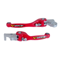Manijas Honda CR 125 05/07 CR 250 04/07  CRF 250 04/06 450 04/06 Rebatibles Freno Embrague