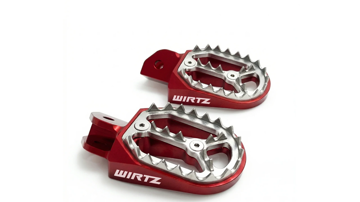 Pedalines Honda Tornado XR 250 XR 300 CRF 230 Anchos Wirtz 